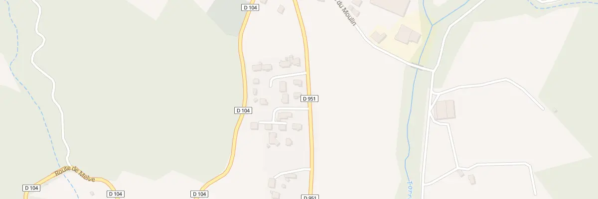 Plan du 1 Saint Georges à La Motte-du-Caire