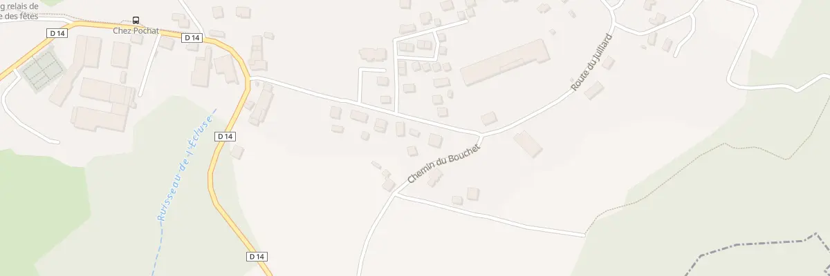 Plan du 212 Rte du Juiliard à Nonglard