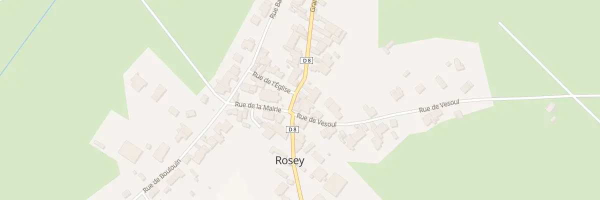 Plan du 2 Gr Grande Rue à Rosey