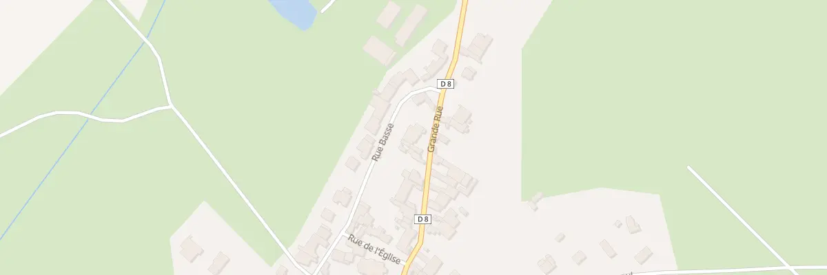 Plan du 15 Gr Grande Rue à Rosey