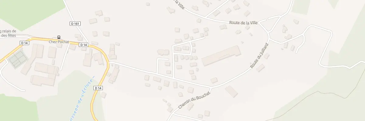Plan du 36 Che du Marais à Nonglard