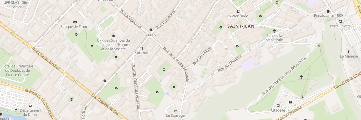 Plan du 39 Rue Ernest Renan à Besançon