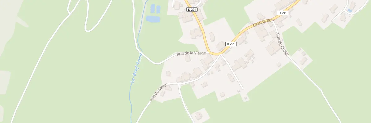Plan du 1 Rue de la Vierge à Malans