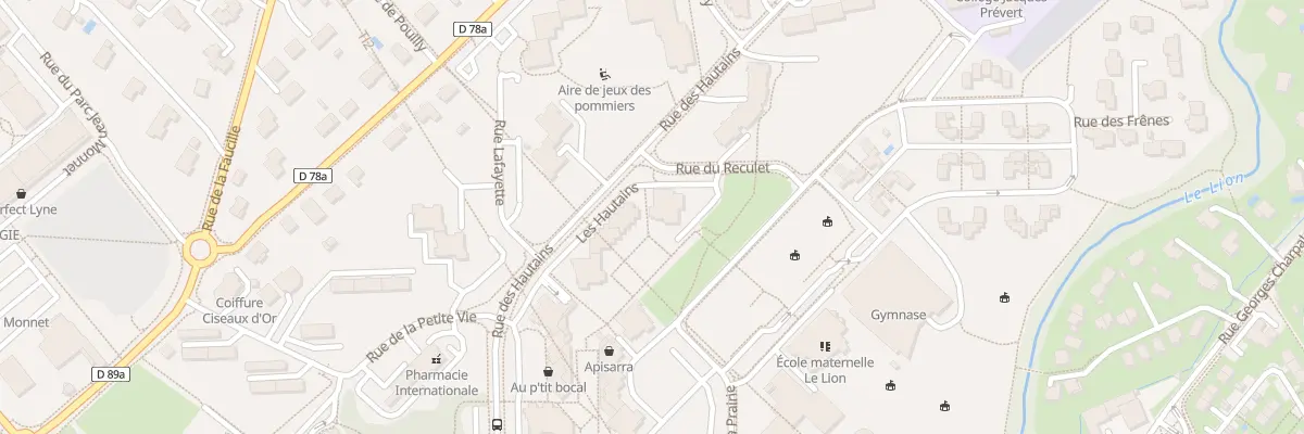 Plan du 2 Rue du Reculet à Saint-Genis-Pouilly
