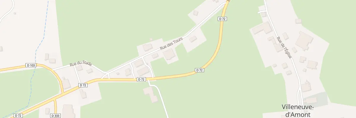 Plan du 1 Rue des Tours à Villeneuve-d’Amont