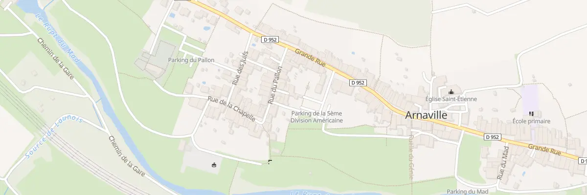 Plan du 168 Rue du Pallon à Arnaville