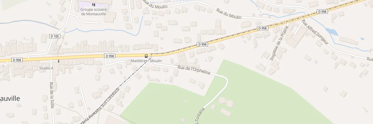 Plan du 9002 Rue de l’Orpheline à Maidières
