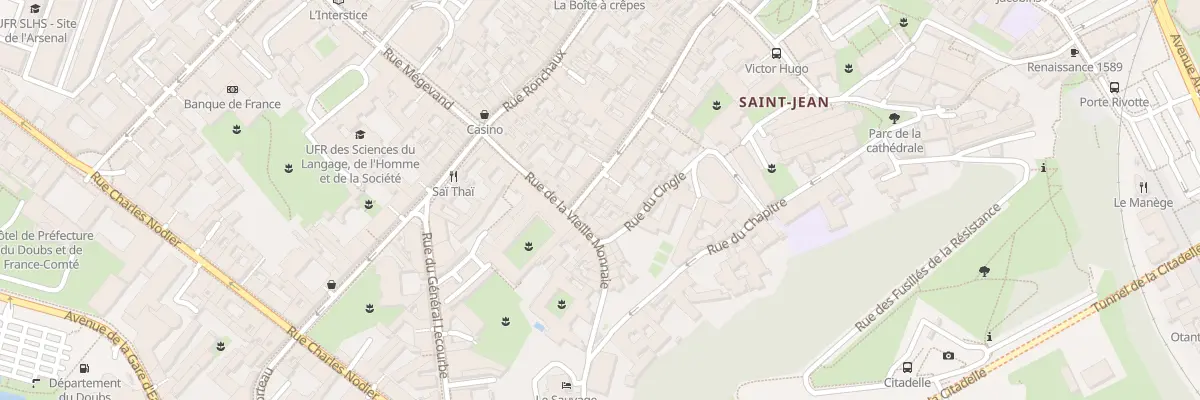 Plan du 35 Rue Ernest Renan à Besançon