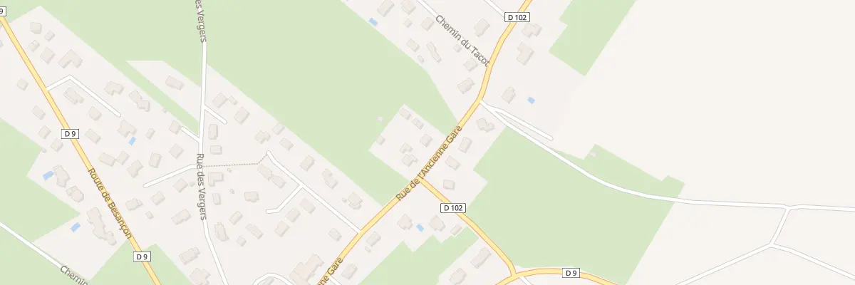 Plan du 15 Rue de l’Ancienne Gare à Épeugney