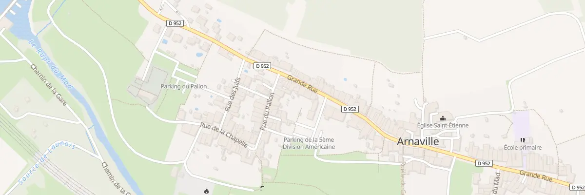 Plan du 151 Rue du Pallon à Arnaville