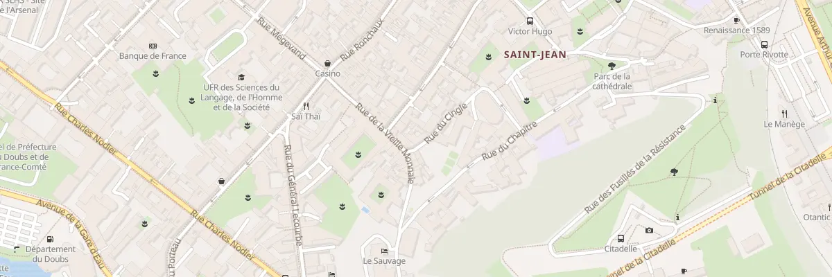 Plan du 37B Rue Ernest Renan à Besançon