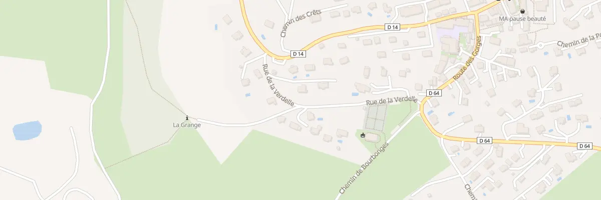 Plan du 250 Rue vy de la verdelle à Lovagny