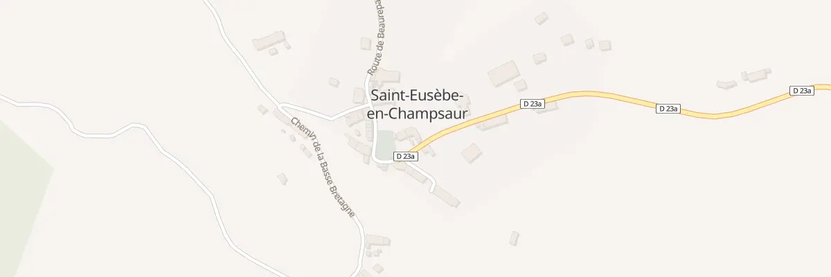 Plan du 278 Rue de la Cure à Aubessagne