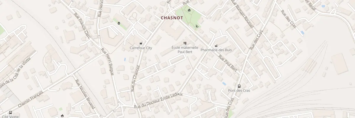 Plan du 48C Rue du Chasnot à Besançon