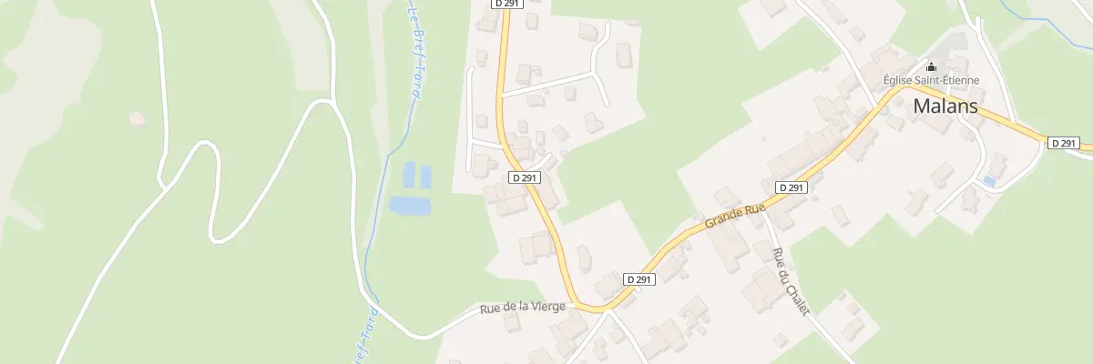 Plan du 4 Rue du Moulin à Malans