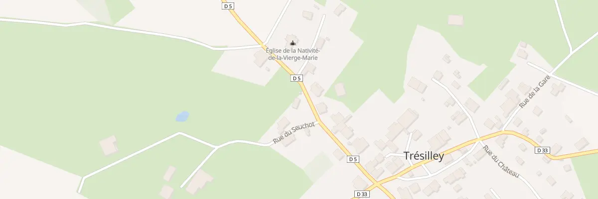 Plan du 6 Rue de Seuchot à Trésilley