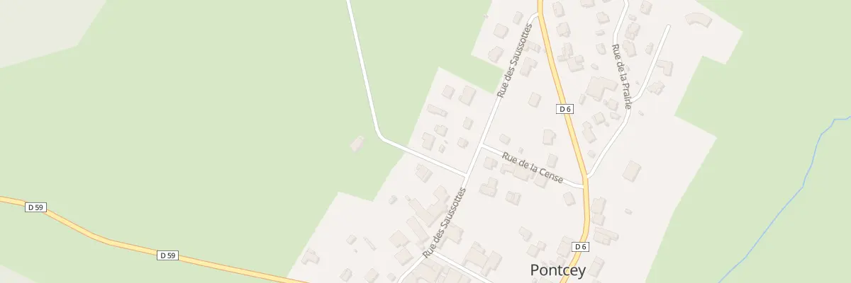 Plan du 38 Imp du Poirier au Loup à Pontcey