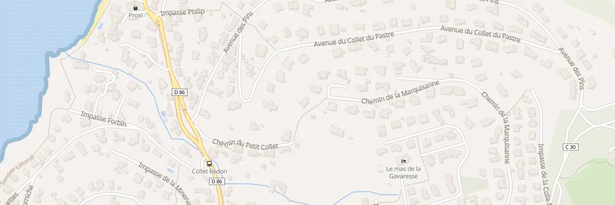 Plan du 13 Lot la Marquisanne au Pradet