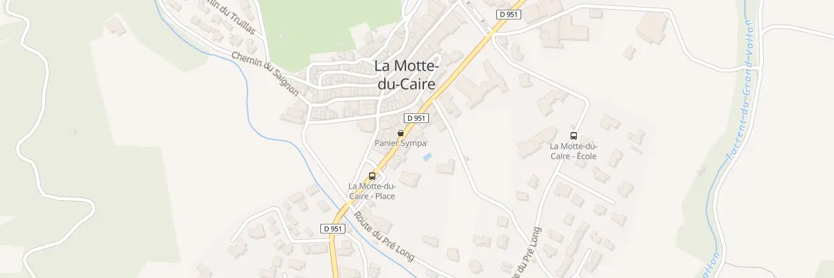 Plan du 5120 Rue de la République à La Motte-du-Caire