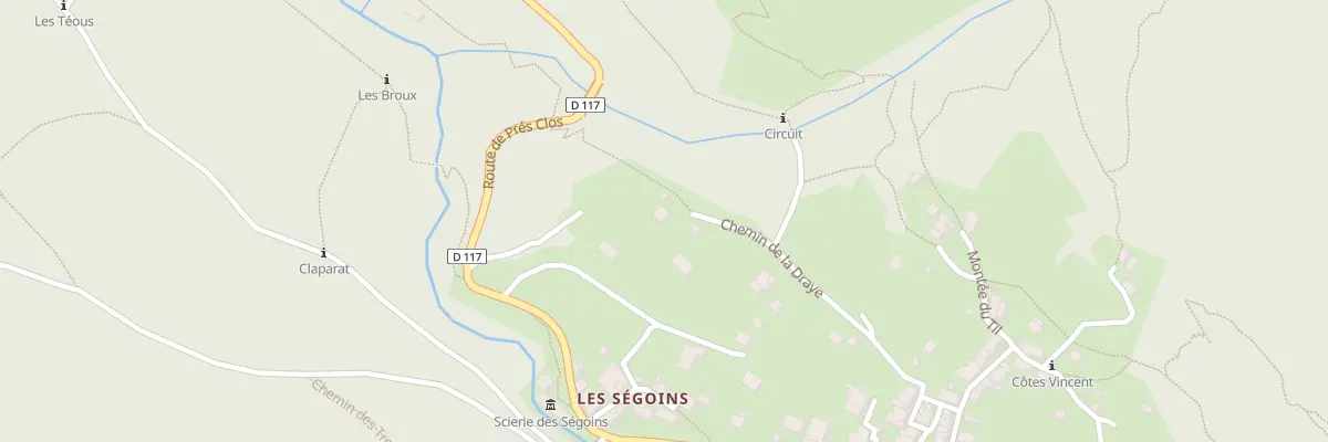 Plan du 261 Chem de la Draye à Valjouffrey