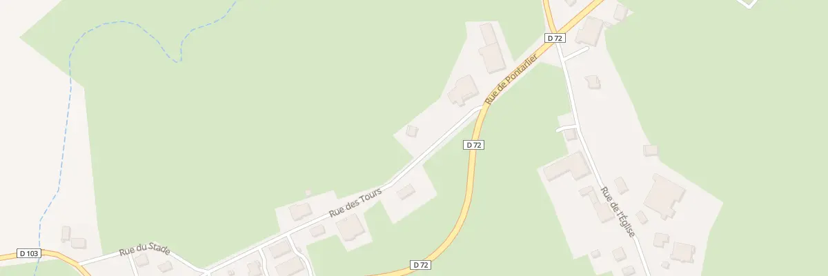 Plan du 6 Rue des Tours à Villeneuve-d’Amont