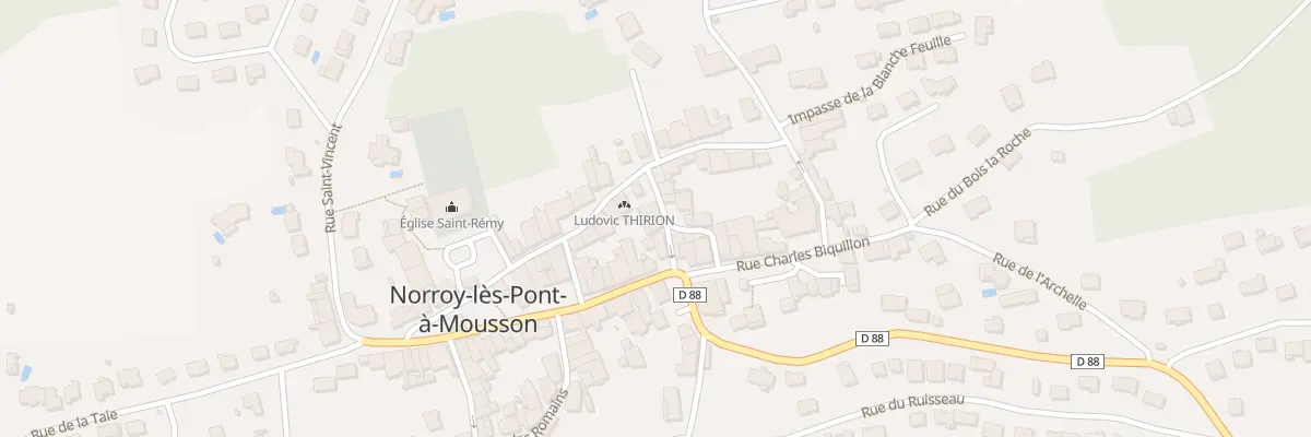 Plan du 3B Rue Edmond Rosan à Norroy-lès-Pont-à-Mousson