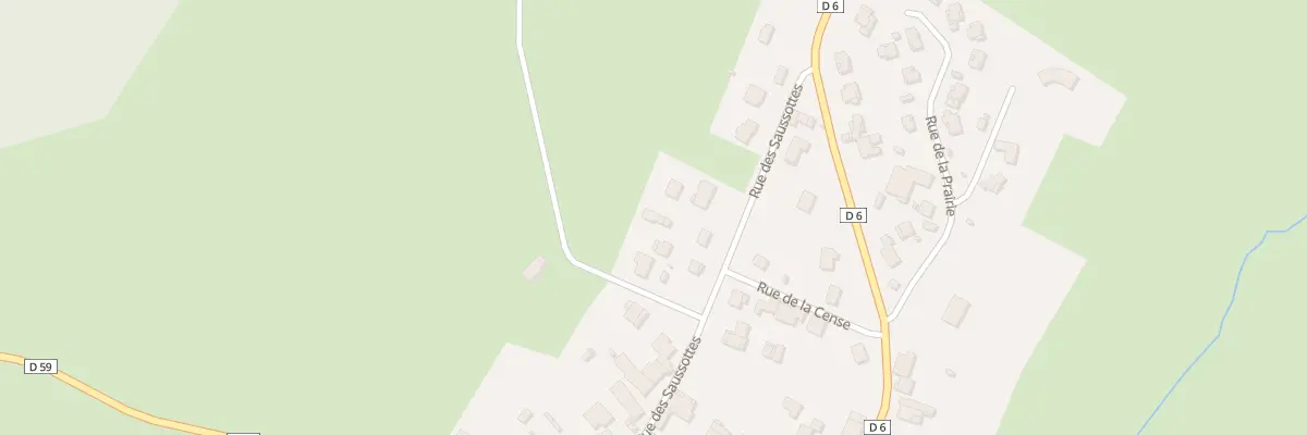 Plan du 207 Rue des Saussottes à Pontcey