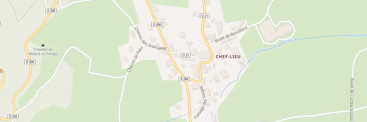Plan du 4109 Rte du Col des Prés à Thoiry