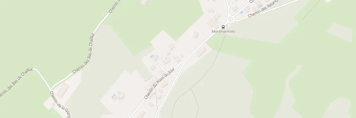 Plan du 101 Che du Point du Jour à Besançon