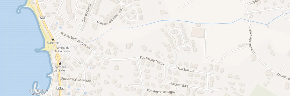 Plan du 359 Rue du Bailli de Suffren au Pradet