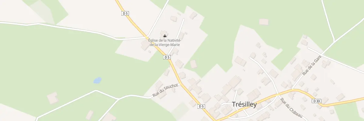 Plan du 32 Grande Rue à Trésilley