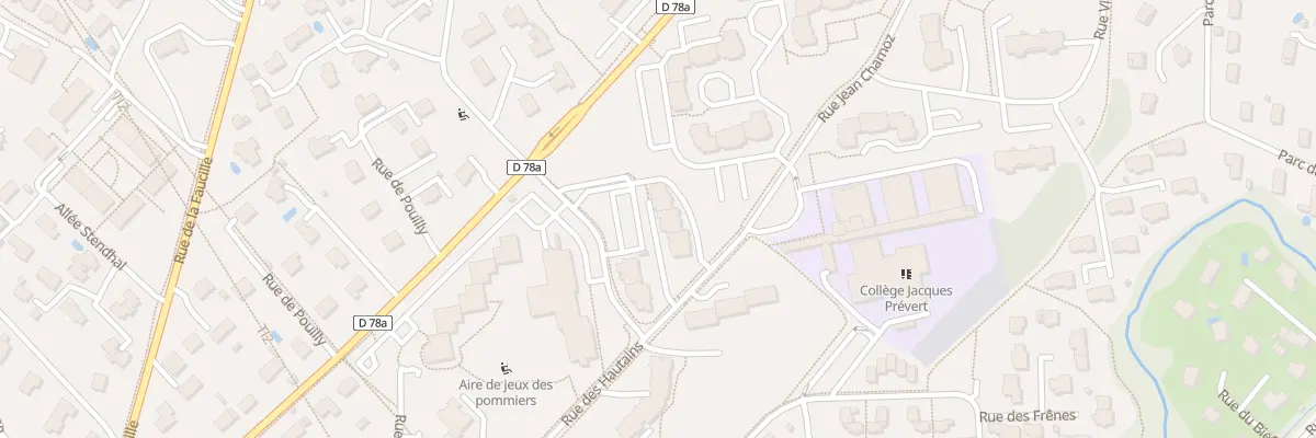 Plan du 3 Rue de Champ Fusy à Saint-Genis-Pouilly