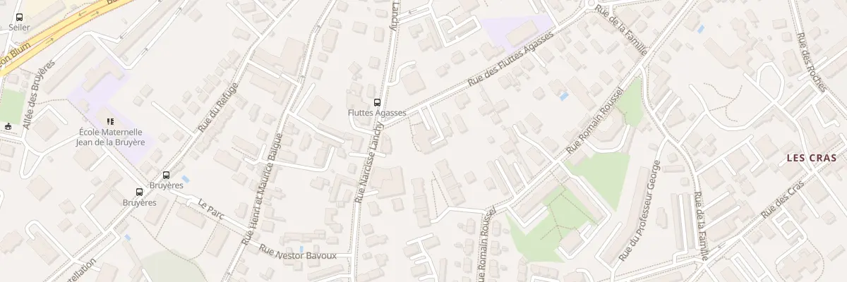 Plan du 4 Rue des Fluttes Agasses à Besançon