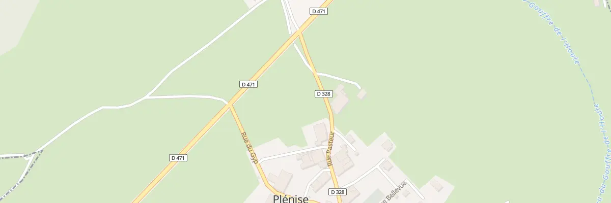 Plan du 5 Rue Pasteur à Plénise
