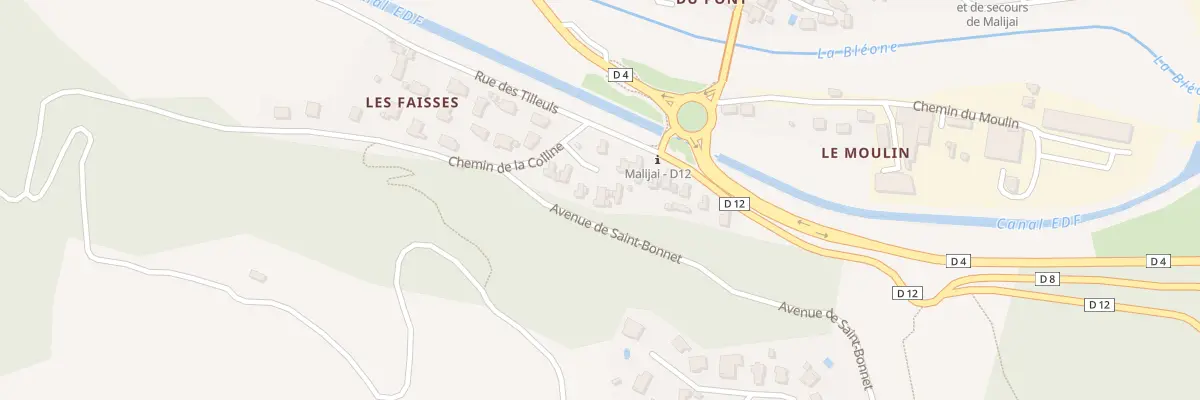 Plan du 5031 Les Faisses à Malijai