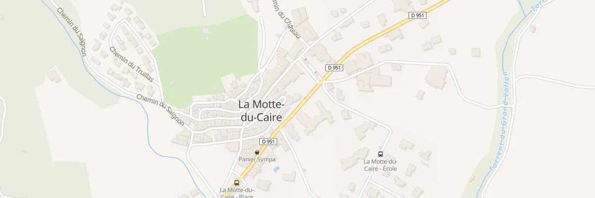 Plan du 165 Rue de la République à La Motte-du-Caire
