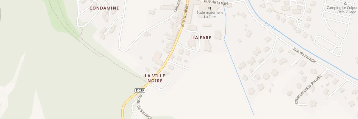 Plan du 17 Rue Humbert au Bourg-d’Oisans