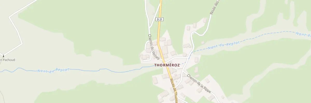 Plan du 48 Che du Verney à Thoiry