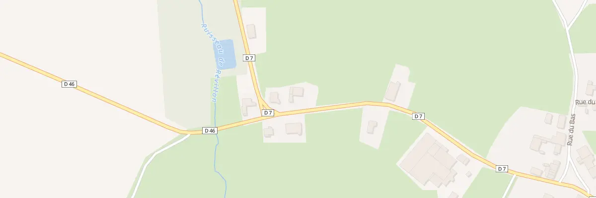 Plan du 2 Le Faubourg à Contréglise