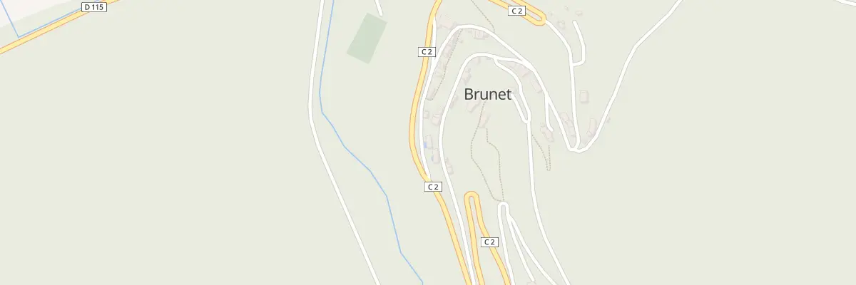 Plan du 7012 Le Village à Brunet