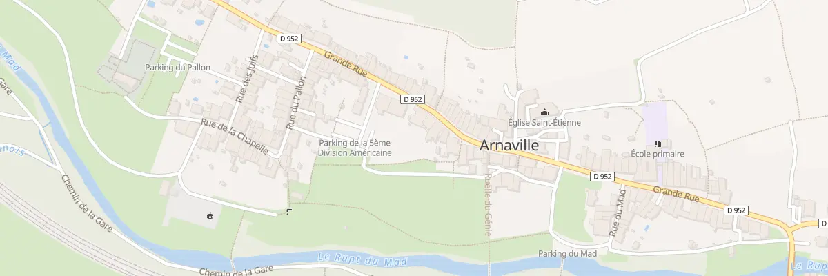 Plan du 121 Gr Grande Rue à Arnaville