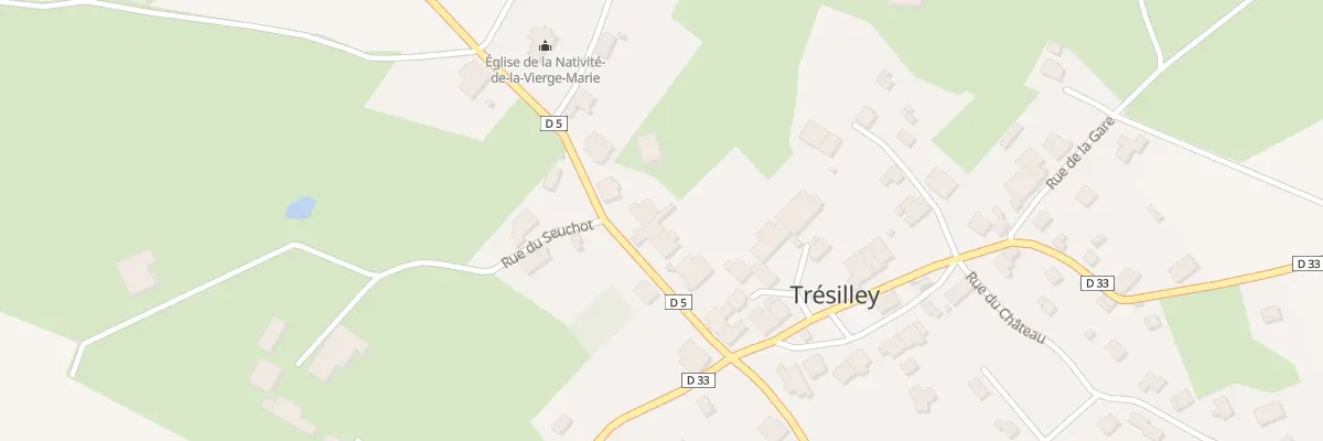 Plan du 26 Grande Rue à Trésilley