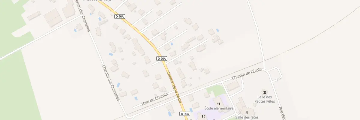 Plan du 56 Che de la Poste à Bois-de-Haye