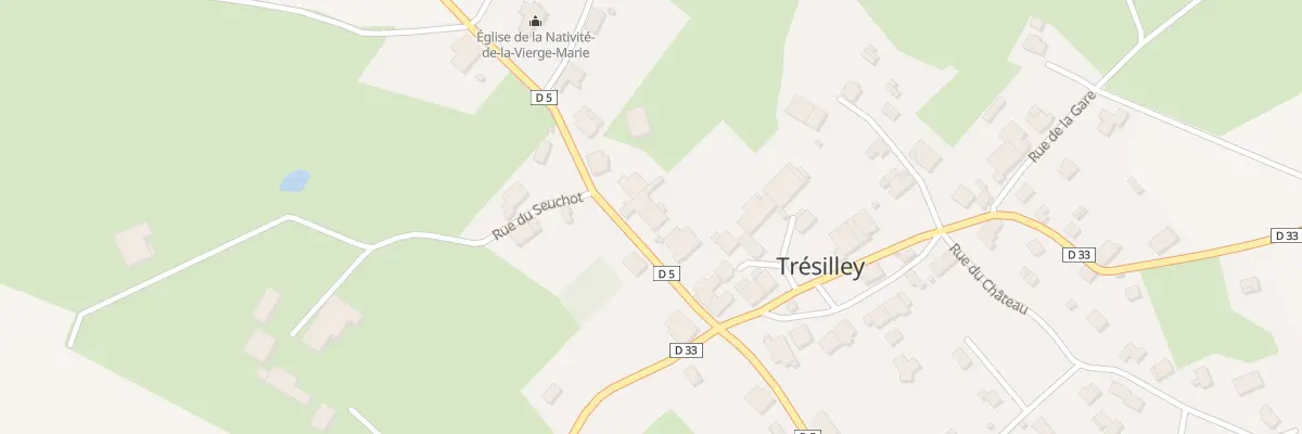 Plan du 30 Grande Rue à Trésilley