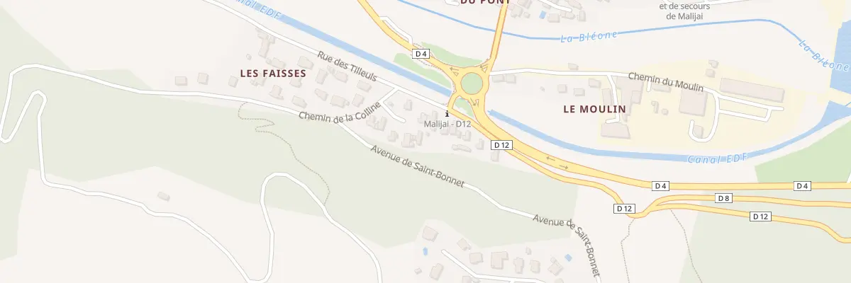Plan du 5029 Les Faisses à Malijai