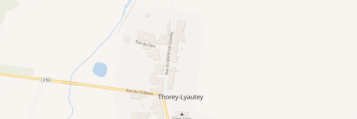 Plan du 5 Rue du Maréchal Lyautey à Thorey-Lyautey