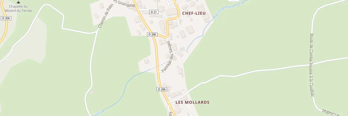 Plan du 70 Pas des Sauges à Thoiry