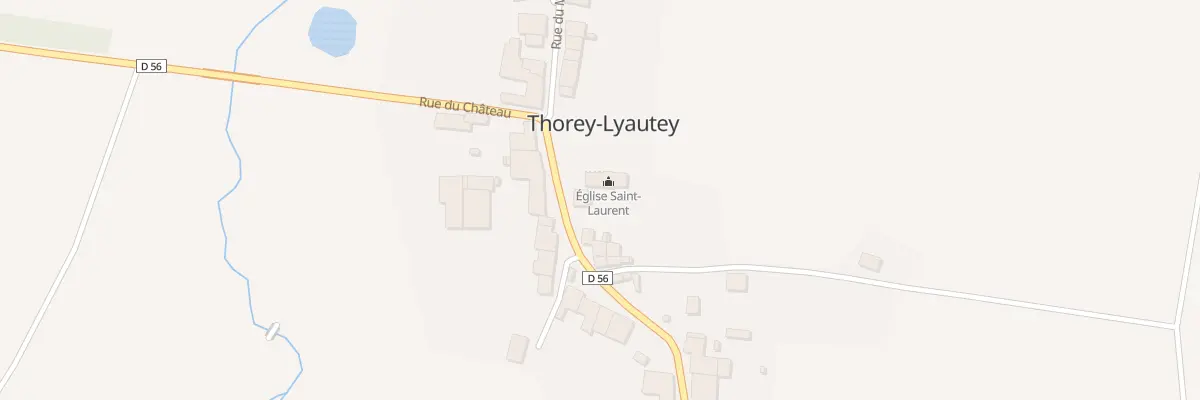 Plan du 19 Rue du Maréchal Lyautey à Thorey-Lyautey