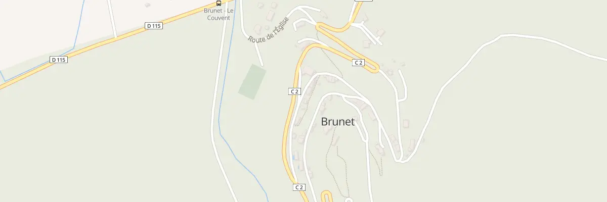 Plan du 5055 Le Village à Brunet