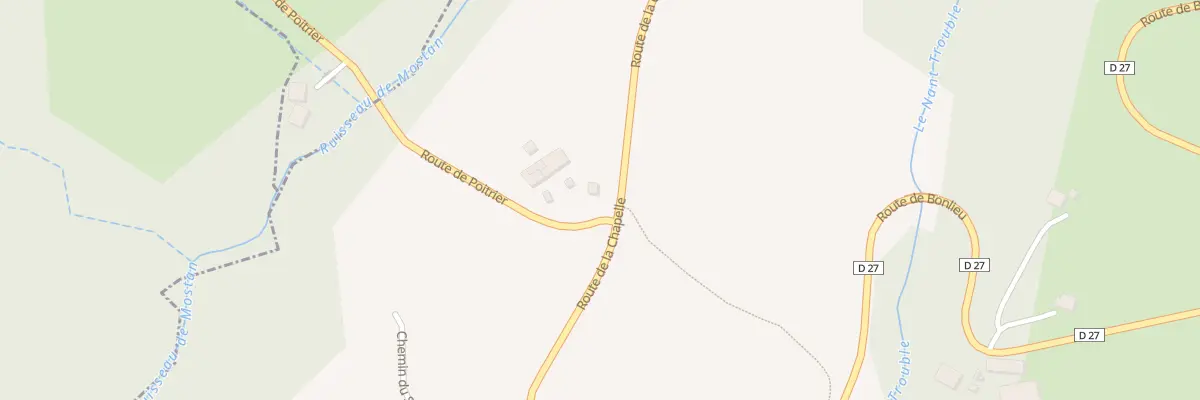 Plan du 5158B Longeret à Cernex